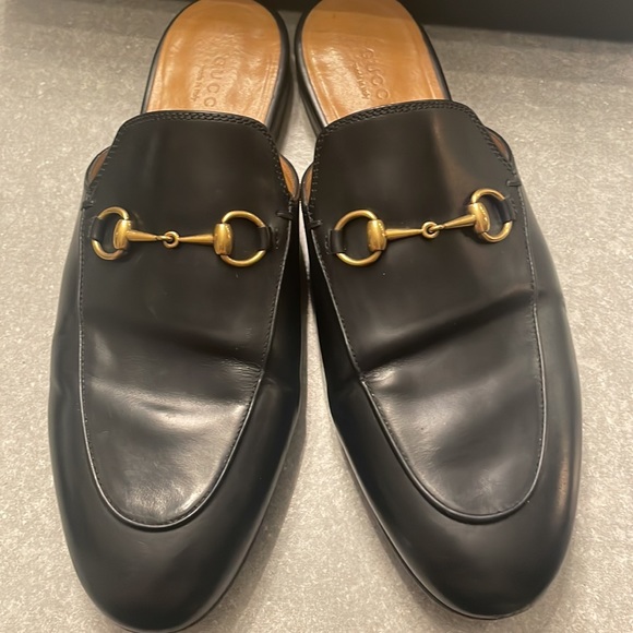 Gucci Princetown Horsebit Black Leather Round Toe Loafers. Used. - Picture 7 of 16
